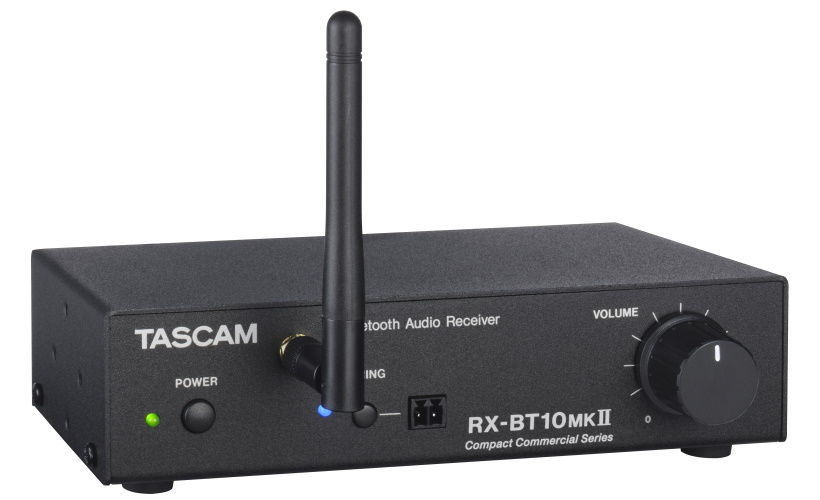 Tascam RX BT10MKII left angle