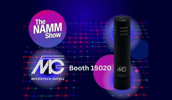 Microtech Gefell at NAMM 2025