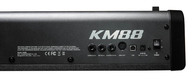 Kurzweil KM88 Rear Connections small