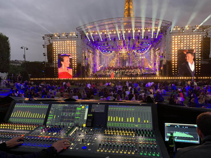 Lawo Bastille Day 2021 mc2 56 FOH 3