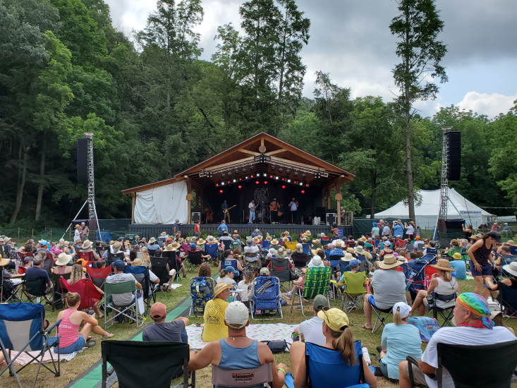 MartinAudio Blue Ridge Timberwrights Stage from FOH