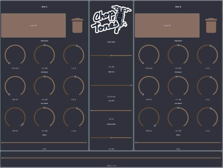 ChopTones IRLoader GUI small