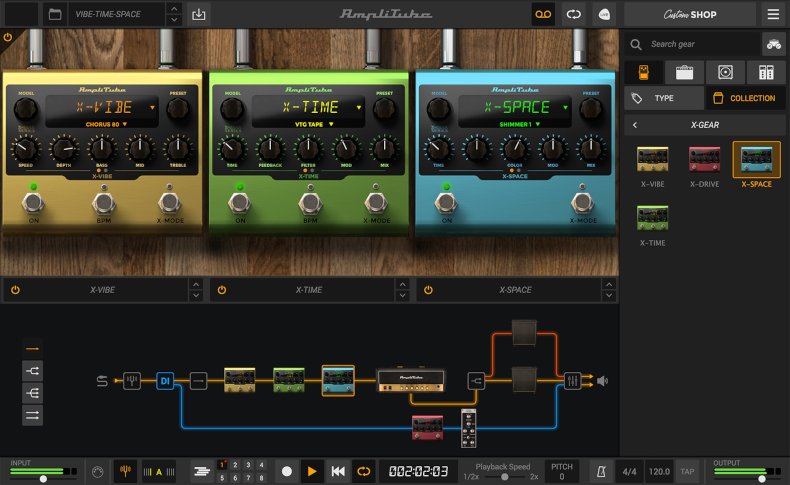 IK Multimedia at5 gui x gear