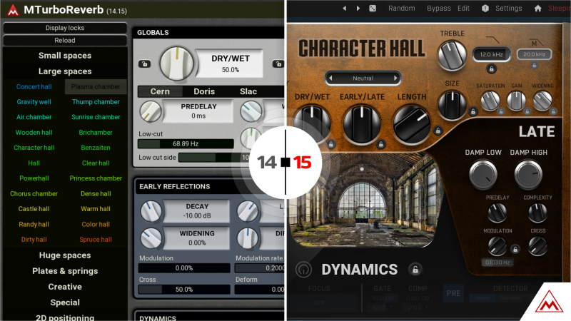 MeldaProductions TurboReverb Comparison