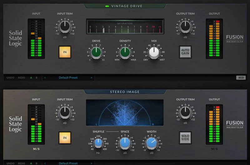 SSL Fusion Plugins