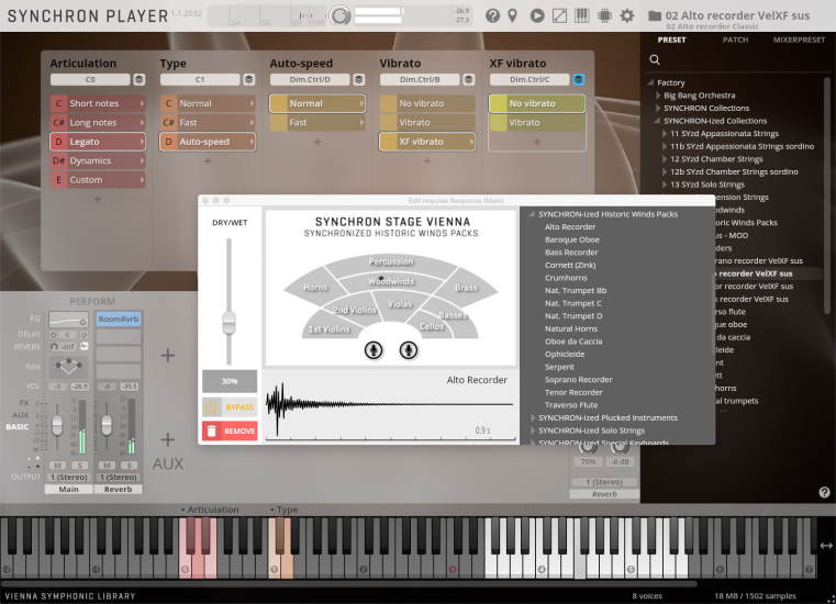 VSL AltoRecorder Placement GUI small