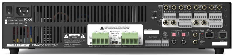 AudioControl cm4 750 rear small