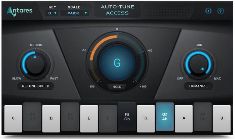 Focusrite Antares auto tune