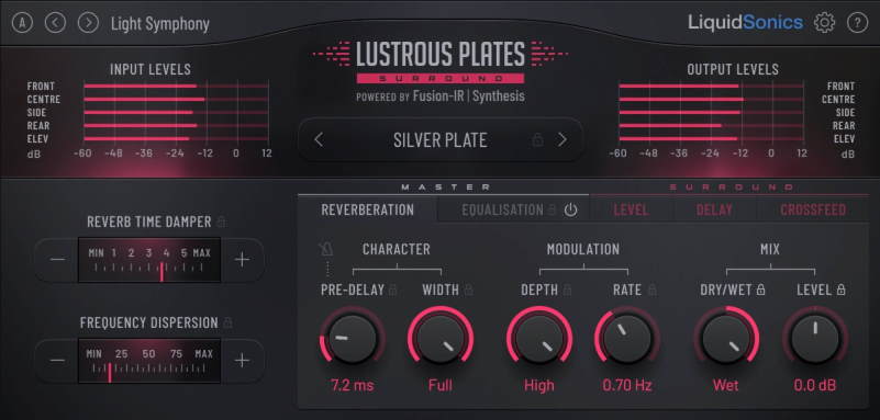 LiquidSonics Lustrous Plates Surround