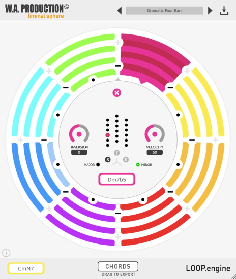 WAProductions Chords GUI