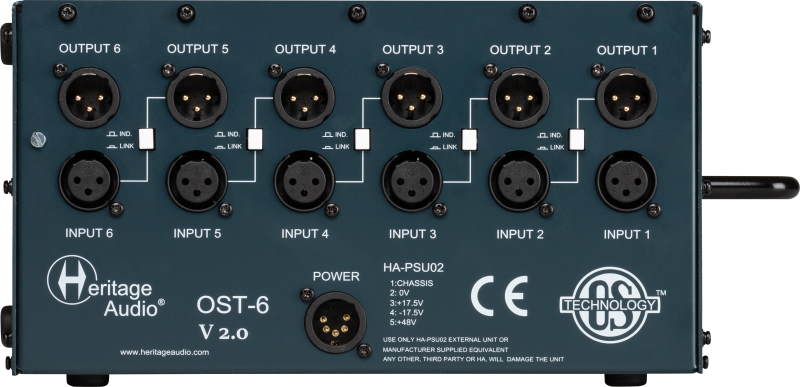 HeritageAudio OST 6 vista 3 back