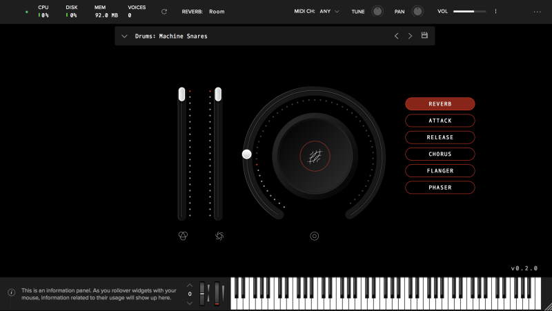 SpitfireAudio GAIKA WAR ISLAND GUI