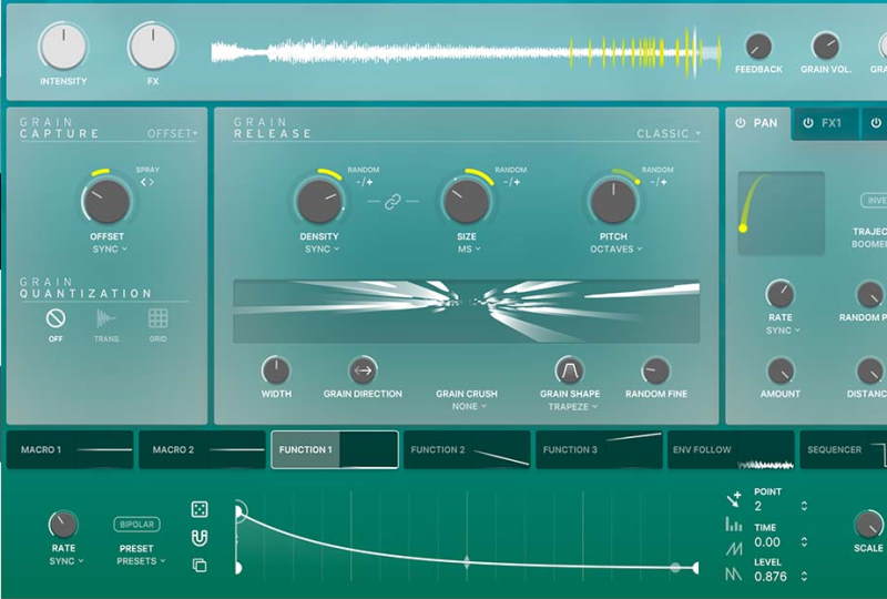 Arturia Efx FRAGMENTS GUI