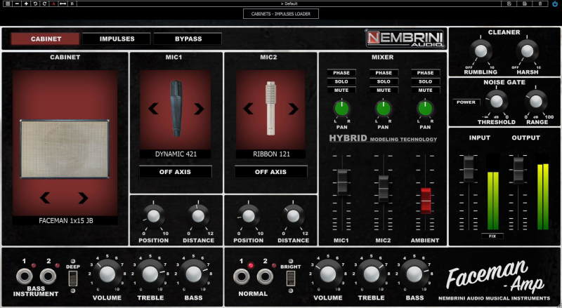 NembriniAudio Faceman Cab