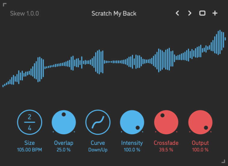 Sinevibes Skew GUI