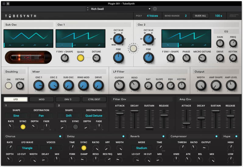 AIR TubeSynth GUI small