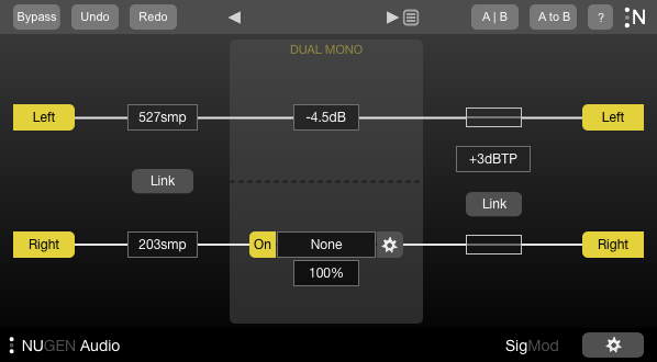 NUGEN Audio SigMod Update GUI