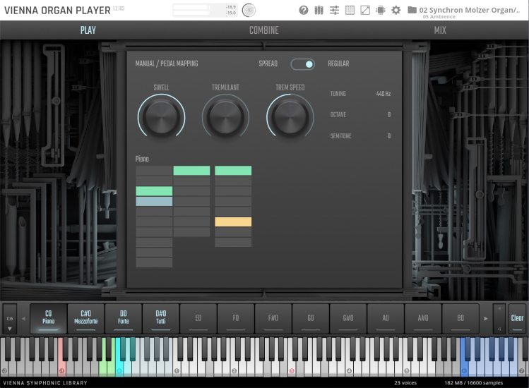 VSL SynchronMolzerOrgan GUI Play small