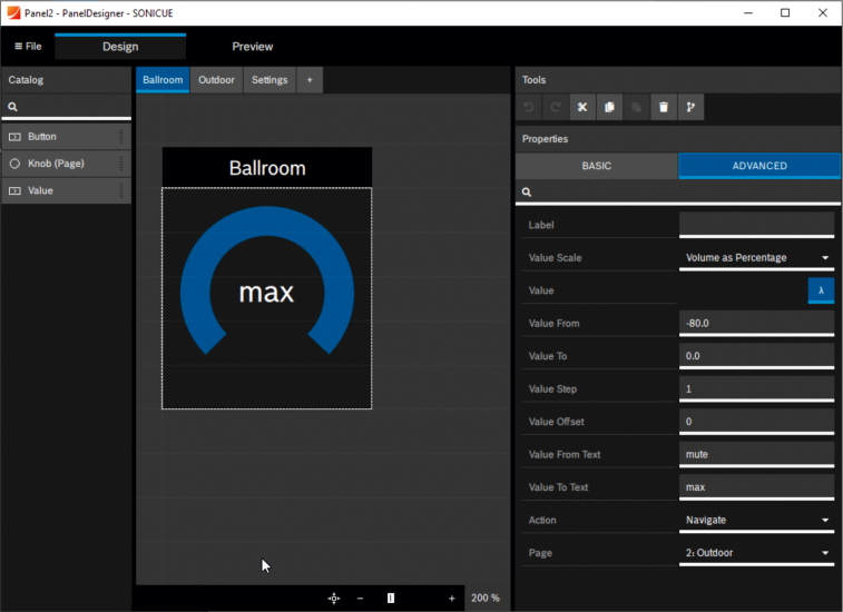 Dynacord SONICUE PanelDesigner small