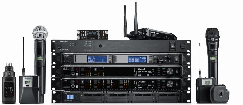 Shure Axient Digital Wireless System small