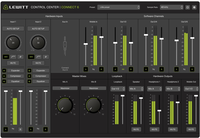 Lewitt Connect6 Mixer