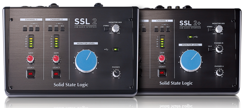 SSL SSL2 plus audio interfaces