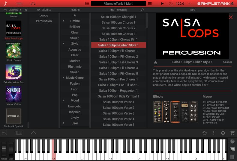 salsa loops gui