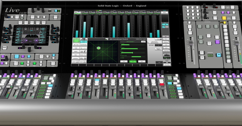 SSL Live L650 console 01