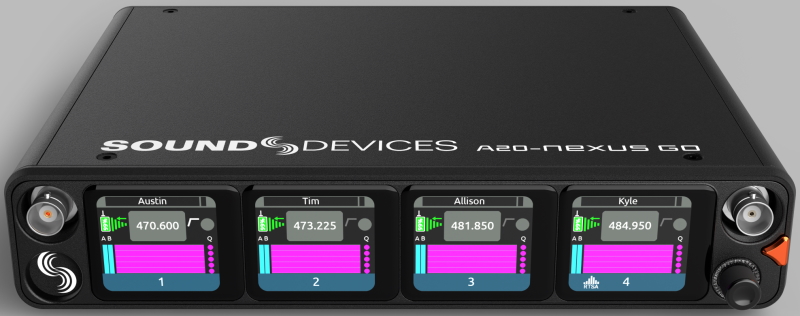 SoundDevices A20 NexusGo front