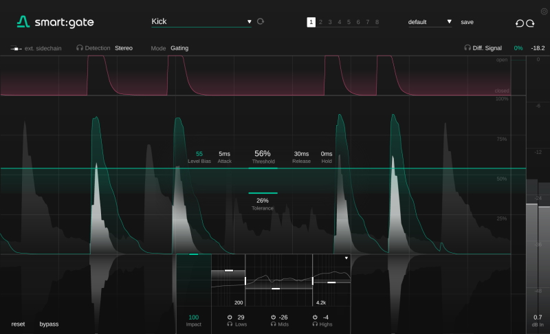 sonible smartgate interface