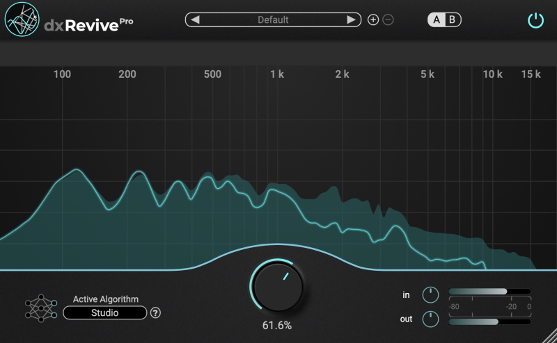 Accentize dxRevive Pro GUI