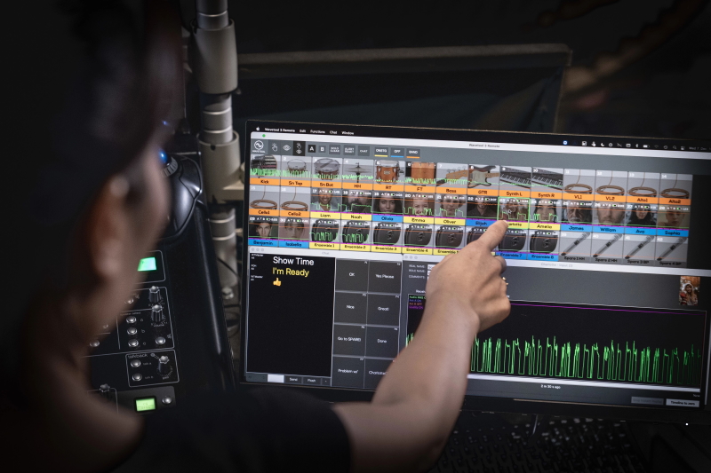 Shure Wavetool FoH Display