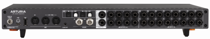 Arturia AudioFuse15 rear small