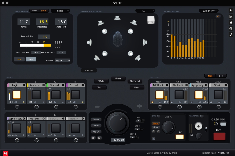 PrismSound GingerAudio GroundControl Sphere Software small