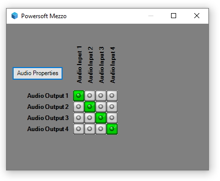 Powersoft Mezzo Control4 matrix