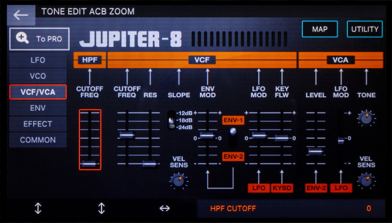 Roland FANTOM EX JUPITER 8 ACB