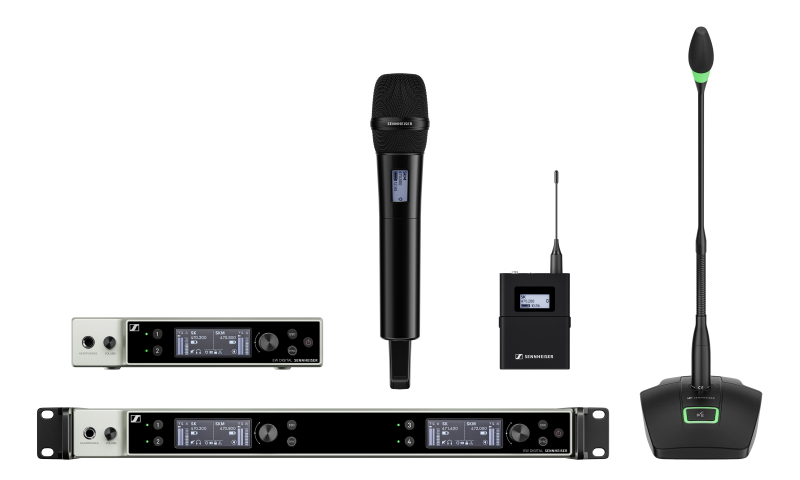 Sennheiser EW DX components preview