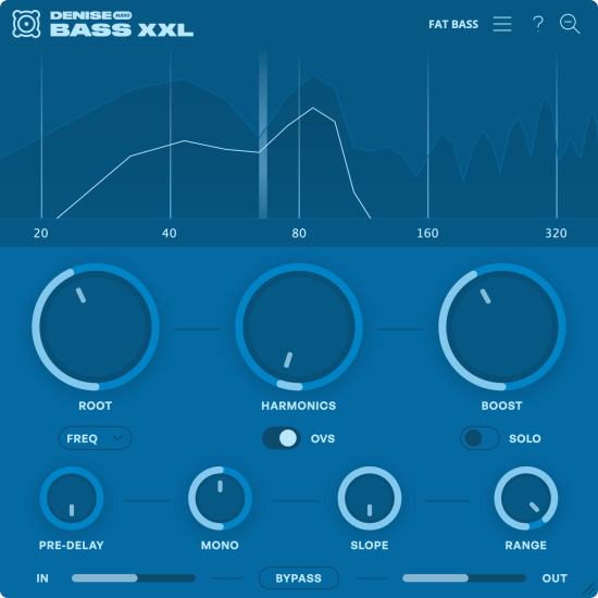 DeniseAudio BassXXL UI