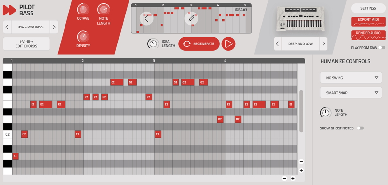 MixedInKey pilot bass