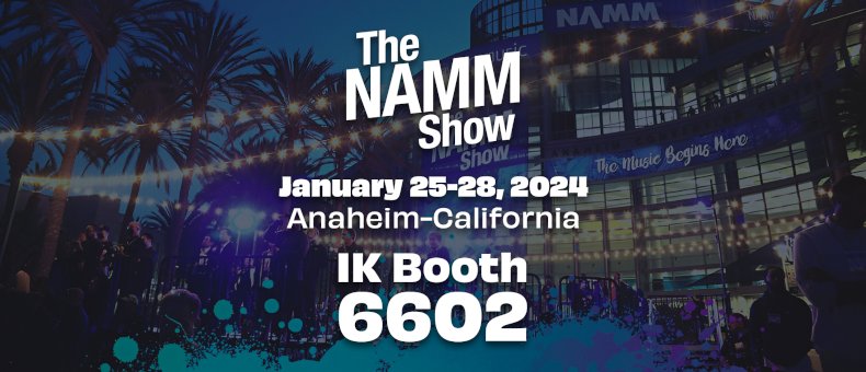 IK Multimedia namm2024