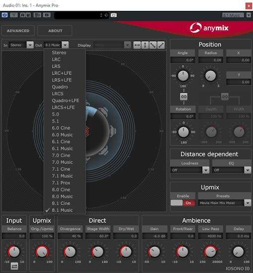 ENCIRCLED anymix GUI