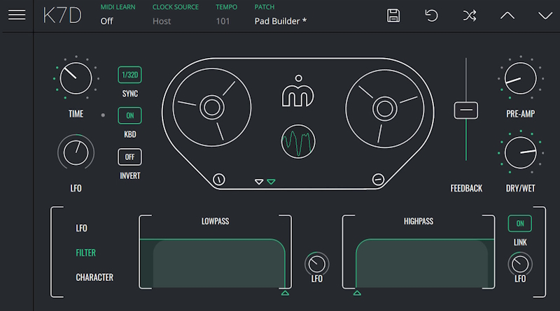 Imaginando k7d user interface 2