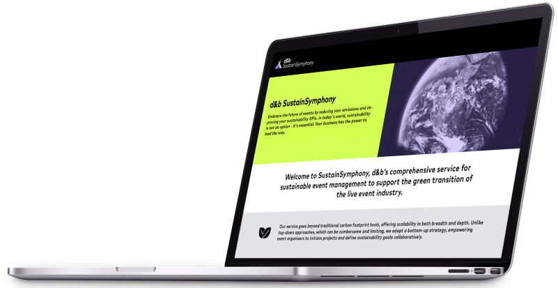 db SustainSymphony Landingpage