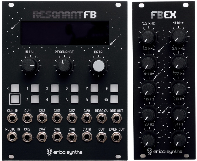 EricaSynths GraphicResonantFilterbank Expander