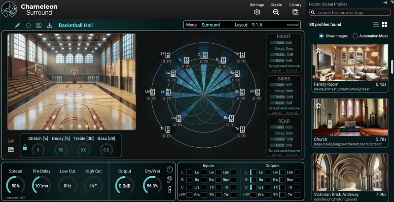 Accentize ChameleonSurround GUI