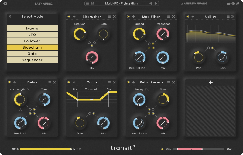 BabyAudio Transit2 GUI