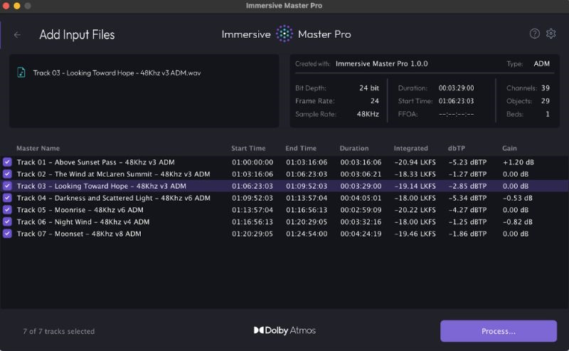 ImmersiveMachines ImmersiveMasterPro GUI