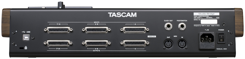 Tascam StudioBridge rear small