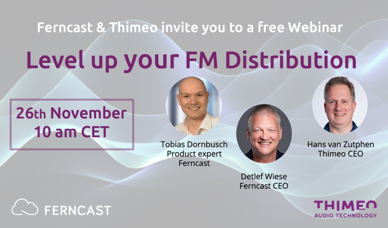 Ferncast Webinar Thimo invite