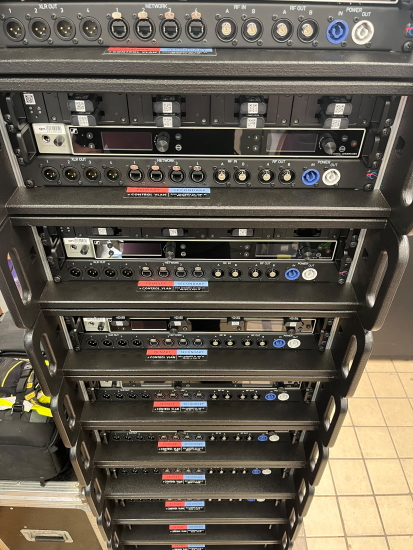 Sennheiser OEP Receiver racks